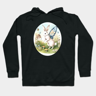 Butterfly Winged Rabbit Hoodie